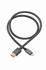 Image of Mini HDMI to HDMI Cable 1m – 4K UHD – Type D to Type A – Nylon Braided