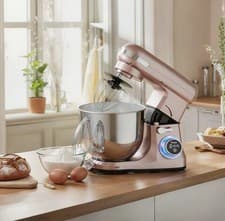 Image of Digital Display 1400W 6.5L 8+P Speed Planetary Stand Mixer w/Dough Hook & Whisk