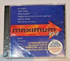 Image of Maximum R&B by Various Artists (CD, Aug-1997, Elektra) Hype Sticker- New, Sealed