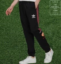 Image of adidas Originals Manchester United Track Pants Mens - Man Utd Bottoms -All Sizes