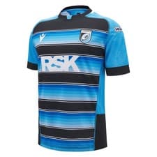 Image of Macron OFFICIAL Cardiff Rugby 2024/25 Adults Home Rugby Shirt