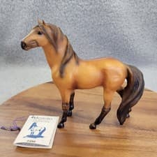 Image of Breyer Mesteno, the Messenger Stallion Horse Figurine Dark Dun #480 No box