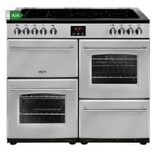 Image of Belling Farmhouse 100E 444444137 - Silver 100cm Range Cooker