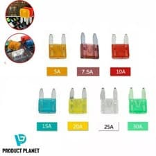 Image of Mini Blade Fuses Automotive Car 5Amp - 30 Amp Electrical Pack 20 60 100 120 pcs