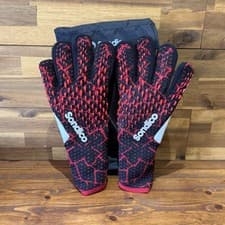 Image of Sondico Blaze Goalkeeper Gloves Red / Black Adult Size 9 New