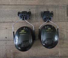 Image of 3M PELTOR Optime II helmet-mounted earmuffs