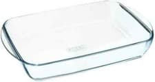 Image of Pyrex Roaster 35x23cm, 2.6L Glass Dish Baking Roasting Bake Classic Rectangular