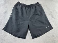 Image of Reebok Essential Shorts Steel Black Mens Large Bnwt