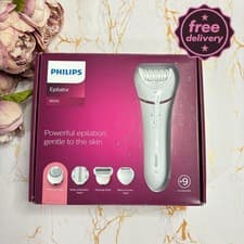 Image of Philips Epilator Series 8000, Cordless Wet and Dry Epilator for Legs and Body