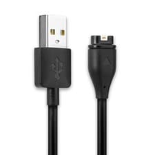 Image of USB Smartwatch Charger for Garmin tactix 7 D2 Air vivomove 3s Fenix 6 Pro Black
