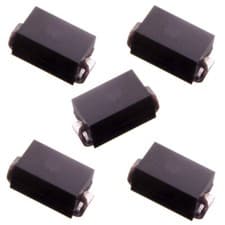 Image of Zener 20V (X 5 Pieces) Z1SMA20 Diotec Diode 1W 47mA DO-214AC SMD SMA