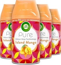 Image of Airwick Freshmatic Spray Refills - Island Mango Scent - 250ml 4 Pack