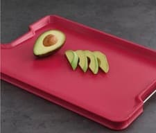 Image of Joseph Joseph Cut & Carve Plus - Multifunction Extra large Chopping Board Red