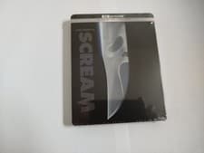 Image of Scream 4k + bluray steelbook NEW + SEALED