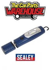 Image of Sealey Rechargeable 360 Inspection Lamp 7 SMD + 3W LED Blue - LED3602B O/S