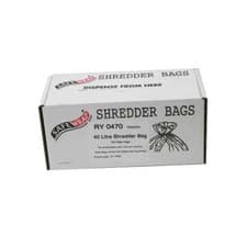 Image of Safewrap Shredder Bag 40 Litre Clear (Pack of 100) RY0470