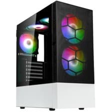 Image of Kolink Observatory MX Mesh ARGB Midi Tower Case - Black/White