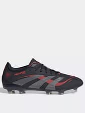 Image of ADIDAS Mens Black & Red Predator Pro FG Football Boots UK 7.5 NEW Ref 2079