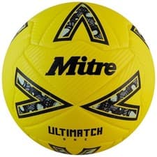 Image of Mitre Ultimatch One - Fluo Yellow/Black/Circular Grey