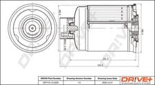 Image of Dr!ve+ DP1110.13.0205 Fuel filter for FORD,LDV