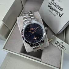 Image of Vivienne Westwood VV152NVSL Ladies Bloomsbury Watch New w/ Box, Manual, Tags