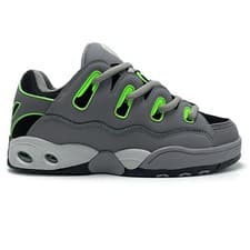 Image of OSIRIS SHOES D3 OG BLACK GREY LIME GREEN TRAINERS (UK 11 EUR 47)