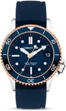 Image of Cerruti Watch Pesaro Gents Blue Dial with Blue Silicone Strap Watch