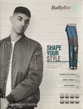 Image of BaBylissMEN Japanese Steel Digital Hair Clipper 7785U - BRAND NEW