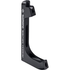 Image of Shimano Spares Adapter For Post Type Calliper For Flat Type Fork Mount - 140 MM