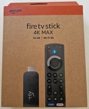 Image of Amazon Fire TV Stick 4K Max Media Streamer Alexa Voice Remote 2nd Gen, Wifi 6E