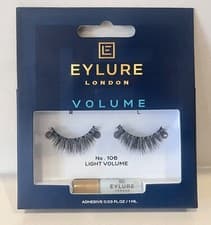 Image of EYLURE Volume False Eyelashes No. 106 - Light Volume