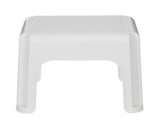Image of Plastic Step Up Stool Multi Purpose Lightweight Kitchen Bathroom Office Ladder