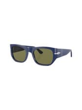 Image of Persol 3308-S Sunglasses Blue Green Lenses 51 - New