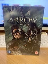 Image of Arrow - Seasons 1-4 - Dvd (2016, 20 Disc Box Set) Stephen Amell - Uk R2 ⭐️NEW⭐️
