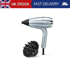 Image of BaByliss Hydro-Fusion Hair Dryer with Diffuser - Professional 2100W Ionic Blow D