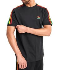 Image of NEW MENS ADIDAS ORIGINALS CALIFORNIA 3 STRIPES JAMAICA SHIRT ~SIZE LARGE #N877