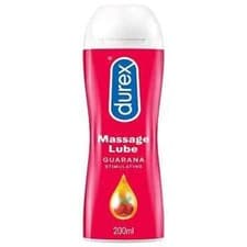 Image of Durex Massage Lubricant Stimulating Guarana 2in1 200ml Condom Friendly