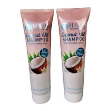 Image of Hair Techniques  Coconut Oil Shampoo Replenish Dry And Damage Hair 2x300ml 