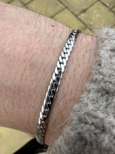 Image of Flat Chain Bracelet