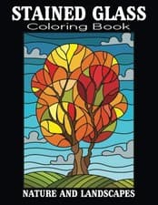 Image of Stained Glass Coloring Book Stained Glass Coloring Book (Paperback)