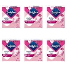 Image of Bodyform Multistyle Panty Liners - Individually Wrapped - 168 Panty Liners