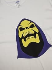 Image of Skeletor  He-Man 80's White T-shirt M