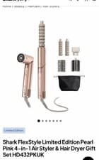 Image of Shark FlexStyle Limited Edition Pearl 4-In-1 Hair Dryer