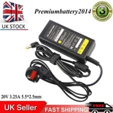 Image of For Fujitsu Lifebook AH530 A512 AH512 A532 G74 Laptop Adapter Charger 20V 3.25A