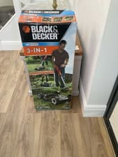 Image of BLACK & DECKER 18V LITHIUM BATTERYTECH 3-IN-1 Strimmer Lawnmower edging