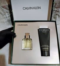 Image of Calvin Klein Eternity Gift Set 30ml EDT SPRAY+100ML Shower Gel BNIB Genuine New