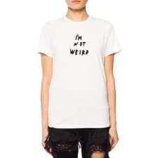 Image of DIESEL T FLAVIA B Womens T-Shirt Crew Neck Short Sleeve Casual Summer White Tops