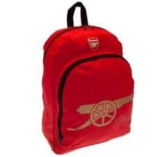 Image of Arsenal F.C. Football Soccer Team Backpack bag Red - Sport School Travel Bag