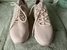 Image of BNIB ALDO PINK TEXTILE RASCASSE LACE UP TRAINERS UK 8 EUR 41