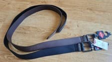 Image of X2 NEW MENS LEE COOPER BLACK/BROWN BELTS SIZE MEDIUM